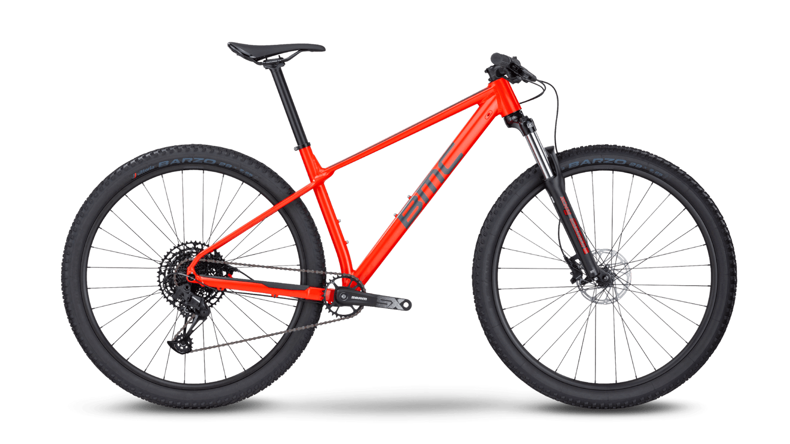 2022 BMC Twostroke AL FOUR Bikes BMC Red & Grey S 